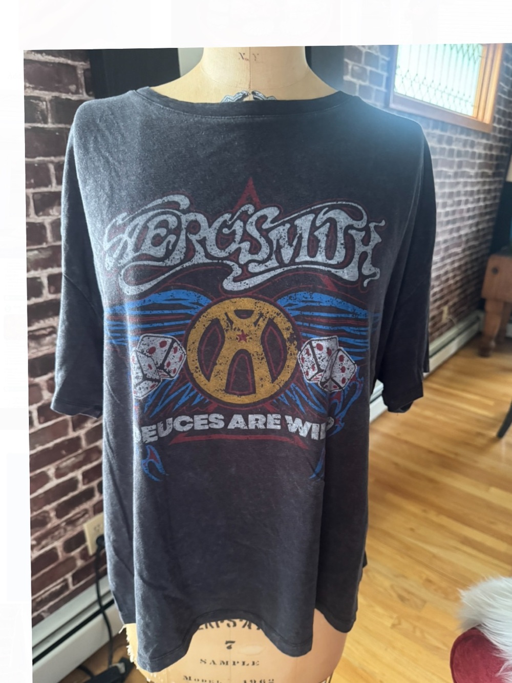 Aerosmith 'Deuces Are Wild' Graphic Tshirt